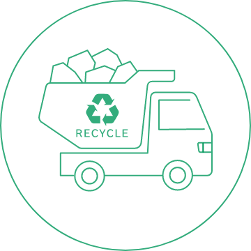 産業廃棄物の再処理アイコン1